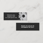 ""有志の感謝のギフトありがとう スキニー名刺 (正面/裏面)