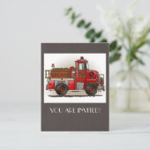 有志の普通消防車 招待状 (スタンド正面)