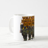 有志の消防士のマグ コーヒーマグカップ (正面左)
