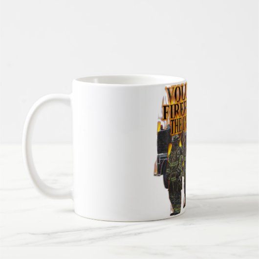 有志の消防士のマグ コーヒーマグカップ (左)