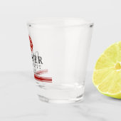 有志の消防士|のマルタ十字の記号 ショットグラス (右)
