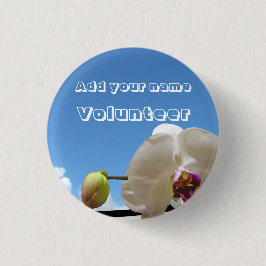 有志の蘭ボタン 缶バッジ