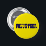 有志の青および金ゴールドPlaybill 缶バッジ<br><div class="desc">群集でボランティアのあなたのチームに際立ってもらって下さい。 違うな背景色をあなたのイベントに一致させるために選ぶようにカスタマイズボタンをクリック。 フォントスタイルおよび色はカスタマイズことができます! 6インチ巨大なボタンまで1-1/4インチの間でから、選ぶべき5つの円形のサイズの正方形および丸型で利用できる!</div>