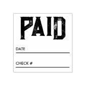 有料カスタムビジネスゴム印 ラバースタンプ (インプリント)