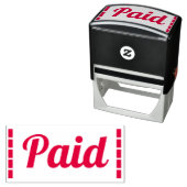 「有料」のゴム印 セルフインキングスタンプ (インサイチュ)