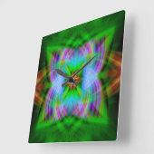 有料 スクエア壁時計 (傾斜)