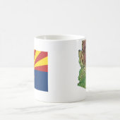 有曽南国旗+地図マグカップ コーヒーマグカップ (中央)