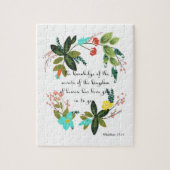 有望な聖書は芸術- Matthewの13:11 --を作詩します ジグソーパズル (縦)