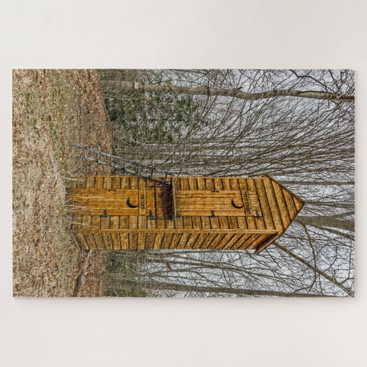 有権者と政治家のための二階建てのハウス ジグソーパズル (横)