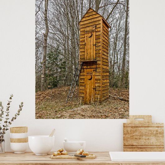 有権者と政治家のための二階建てのハウス ポスター (キッチン)