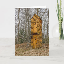 有権者と政治家のための2階建てのアウトハウス カード