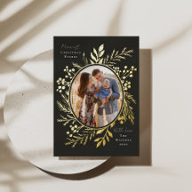 有機的なウィンターボタニカル オーバルフォト型 スレート