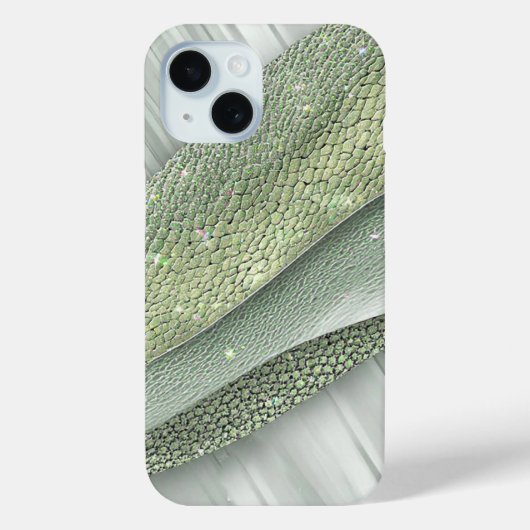 有機的な模様が輝く表面 Case-Mate iPhoneケース (裏面)