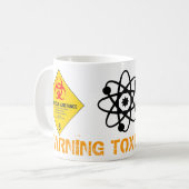 有毒なコーヒー生物学的災害［有害物質］のマグ コーヒーマグカップ (正面左)