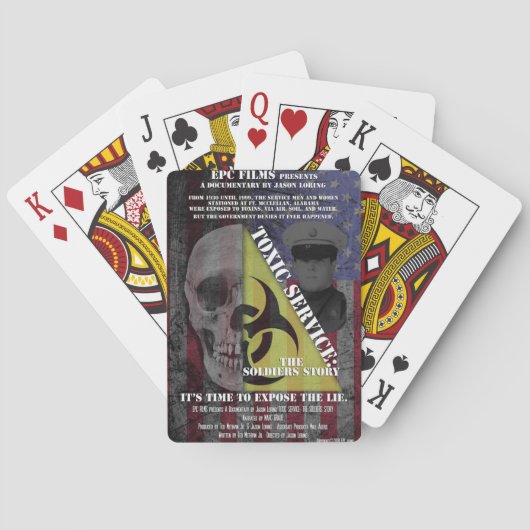 有毒なサービストランプ トランプ (裏面)