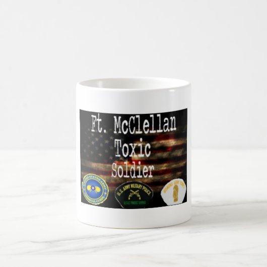 有毒なサービスマグ コーヒーマグカップ (中央)