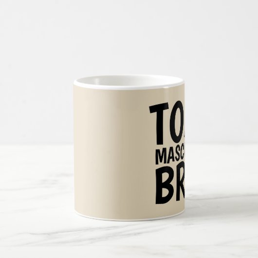 有毒な男性的な醸造コーヒーマグ コーヒーマグカップ (中央)