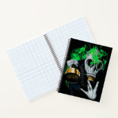 有毒ガスマスク:ネオン炎 ノートブック (内部)