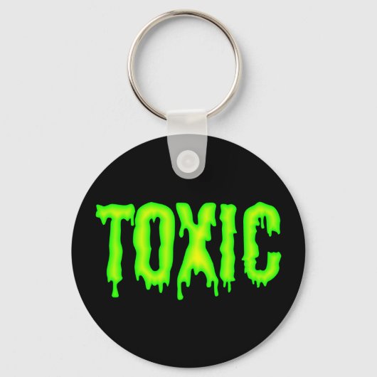 有毒キーチェーン キーホルダー (正面)