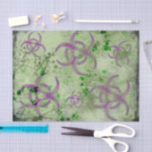 有毒廃棄物のティッシュペーパー 薄葉紙 (クラフト)