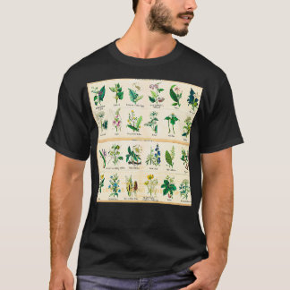 有毒植物図1843 Tシャツ