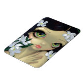 有毒美しいII:ホワイトオレアンダーフレックス磁石 マグネット (左側)