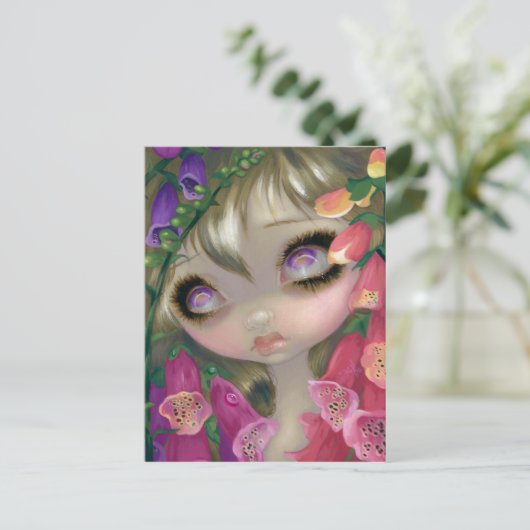 「有毒美しいIX：フォックスグローブ」はがき ポストカード (スタンド正面)