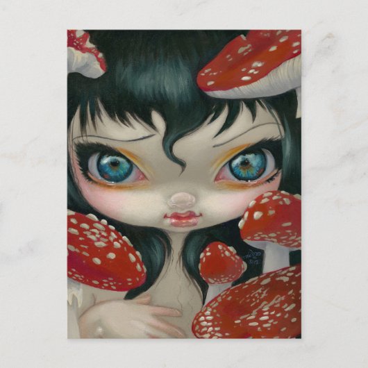 「有毒美しいVI:フライアガリン」はがき ポストカード (正面)