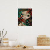 有毒美しいX:バージニア州クリーパーARTプリント ポスター (キッチン)