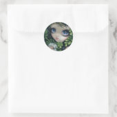 "有毒美しいXII:ブラックロクスト"ステッカー ラウンドシール (バッグ)