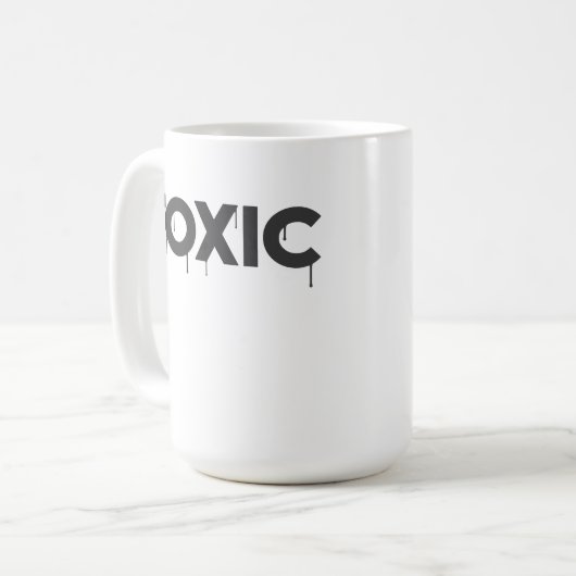 有毒 コーヒーマグカップ (正面左)