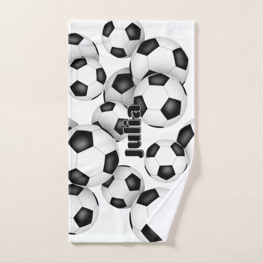 有用で実用的なスポーツギフトサッカーアスリート ハンドタオル (ハンドタオル)