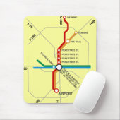 有用なアトランタの地下鉄の地図 マウスパッド (マウス)