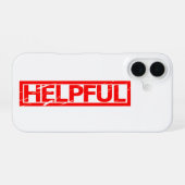 有用スタンプ iPhone 16ケース (裏面横)