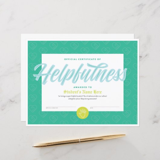 有用性証明書 (正面/裏面インサイチュ)