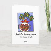 有益なザクロ シーズンカード (裏面)