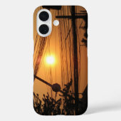 有線サンセット…クルンテップ（タイ） Case-Mate iPhoneケース (裏面)