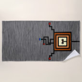 有線ビーチタオル ビーチタオル (正面)