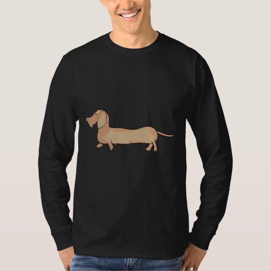 有線Dachshand Tシャツ (正面)