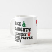 有罪と証明されるまで無罪 コーヒーマグカップ (正面左)