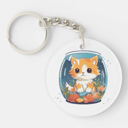 有罪の子猫 キーホルダー (正面)