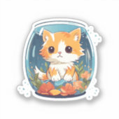 有罪の子猫 シール (正面)