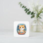 有罪の子猫 スクエア名刺 (スタンド正面)