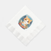 有罪の子猫 縁ありランチョンナプキン (角)