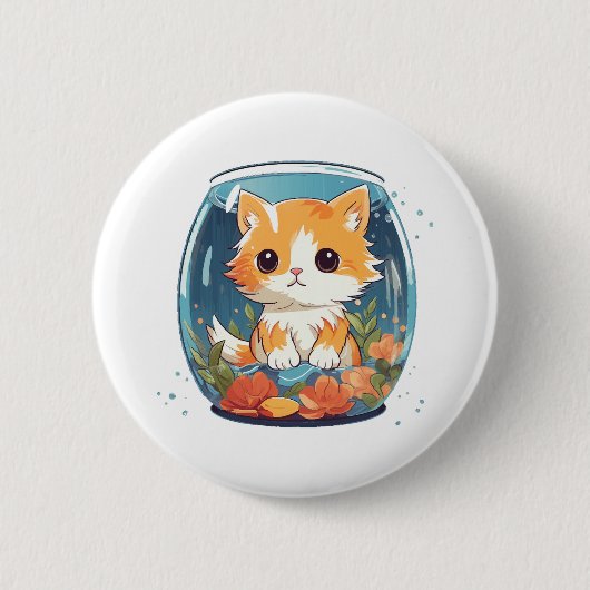 有罪の子猫 缶バッジ (正面)