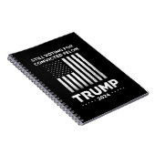 有罪の重罪犯トランプを2024年も支持 ノートブック (右側)