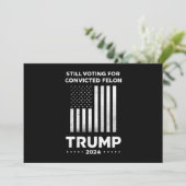有罪の重罪犯トランプを2024年も支持 招待状 (スタンド正面)
