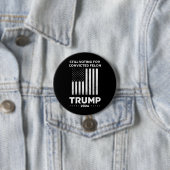 有罪の重罪犯トランプを2024年も支持 缶バッジ (インサイチュ)