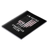 有罪の重罪犯支持 トランプ支持 2024 ノートブック (左側)