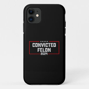 有罪の重罪犯支持 トランプ支持 2024 iPhone 11 ケース